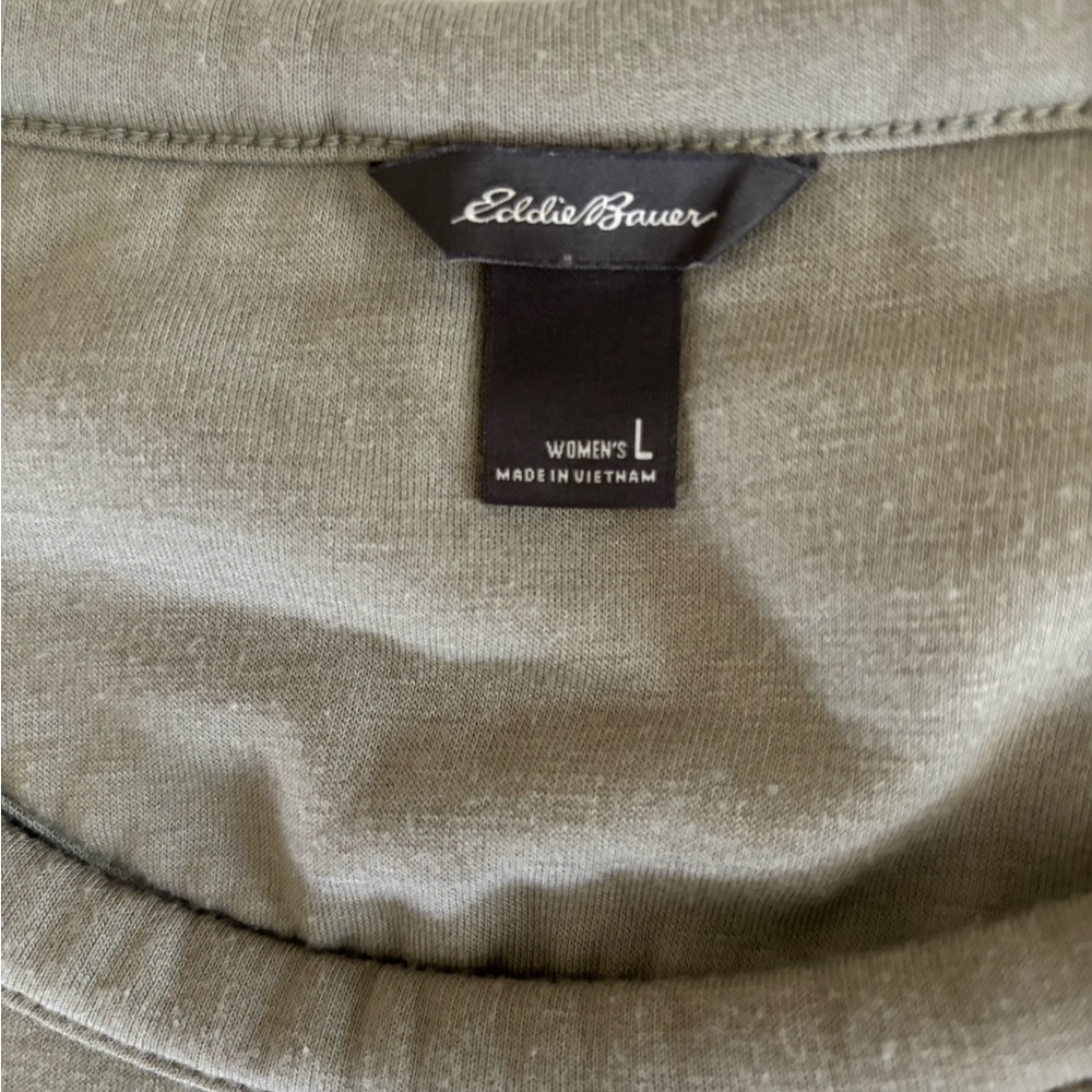 Sage green Eddie Bauer top